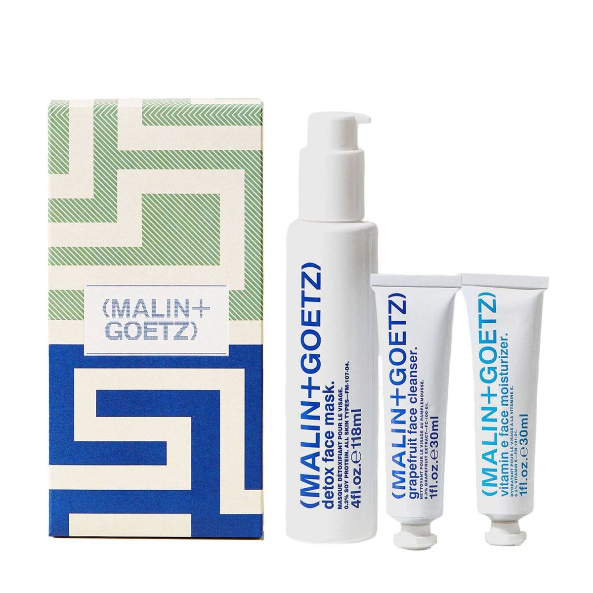 fresh faced starter kit facial Malin+goetz