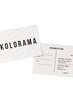 TARJETA REGALO KOLORAMA