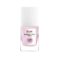Iluminador de uñas Kure Bazaar Illuminateur Rose en tono rosado iridiscente, fórmula clean beauty.